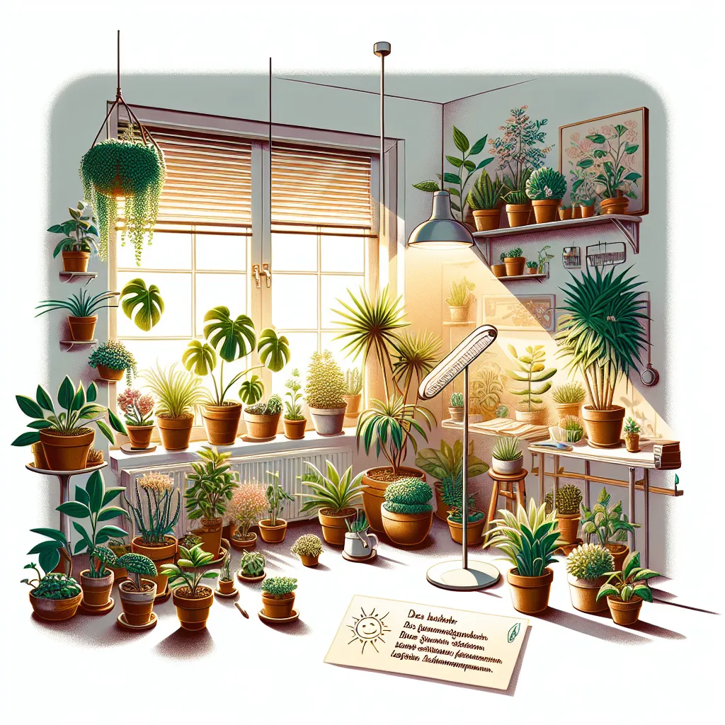 Das richtige Licht für gesunde Zimmerpflanzen